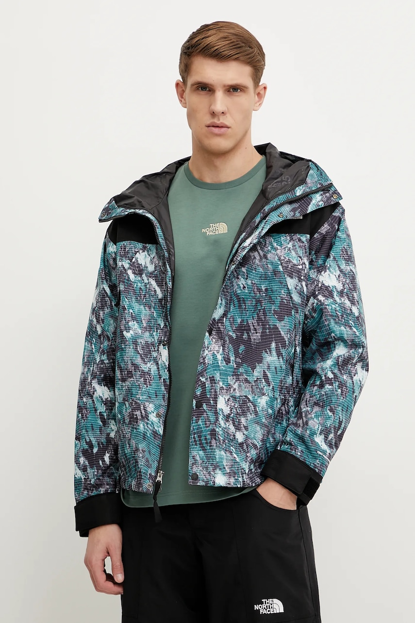 The North Face geaca Dryvent Mono Mountain culoarea verde, de tranzitie, NF0A88XF87A1 The North Face geaca Dryvent Mono Mountain culoarea verde, de tranzitie, NF0A88XF87A1