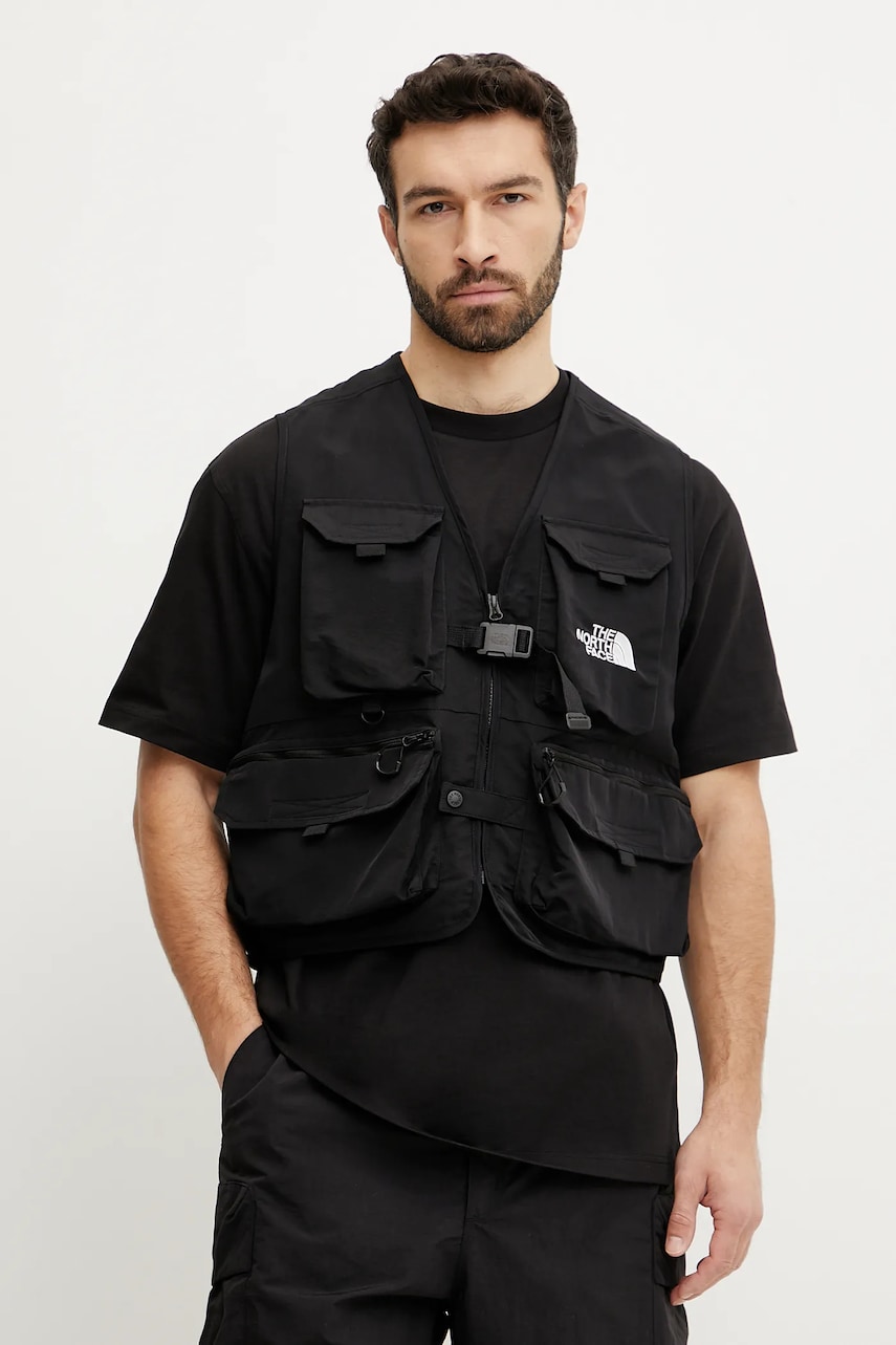 Levně Vesta The North Face TNF X NSE černá barva, NF0A8BK2JK31