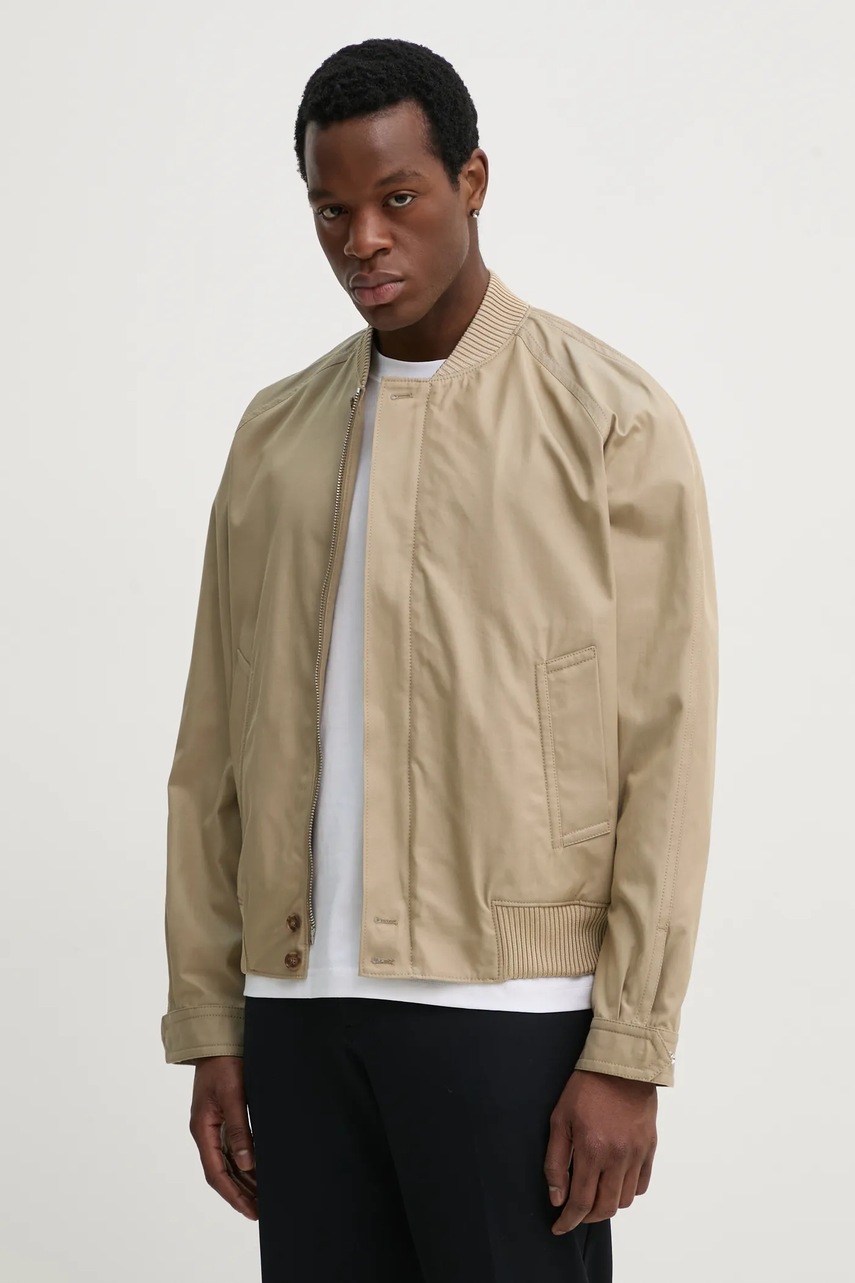 Μπουφάν Filippa K χρώμα: μπεζ, 31199 φωτογραφία