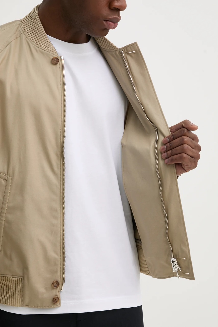 Μπουφάν Filippa K χρώμα: μπεζ, 31199 φωτογραφία