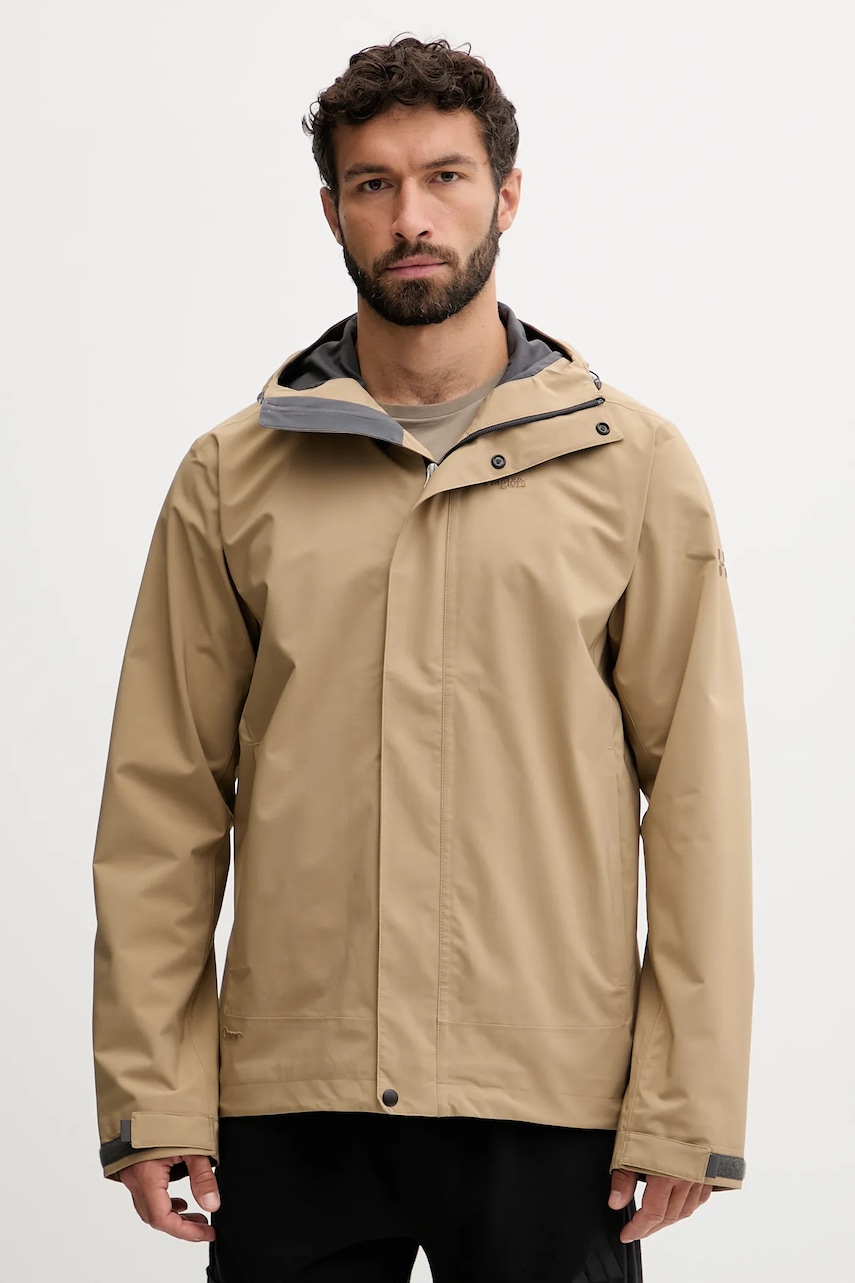 

Непромокаемо яке Haglöfs Breeze в жълто 607680, Бежов