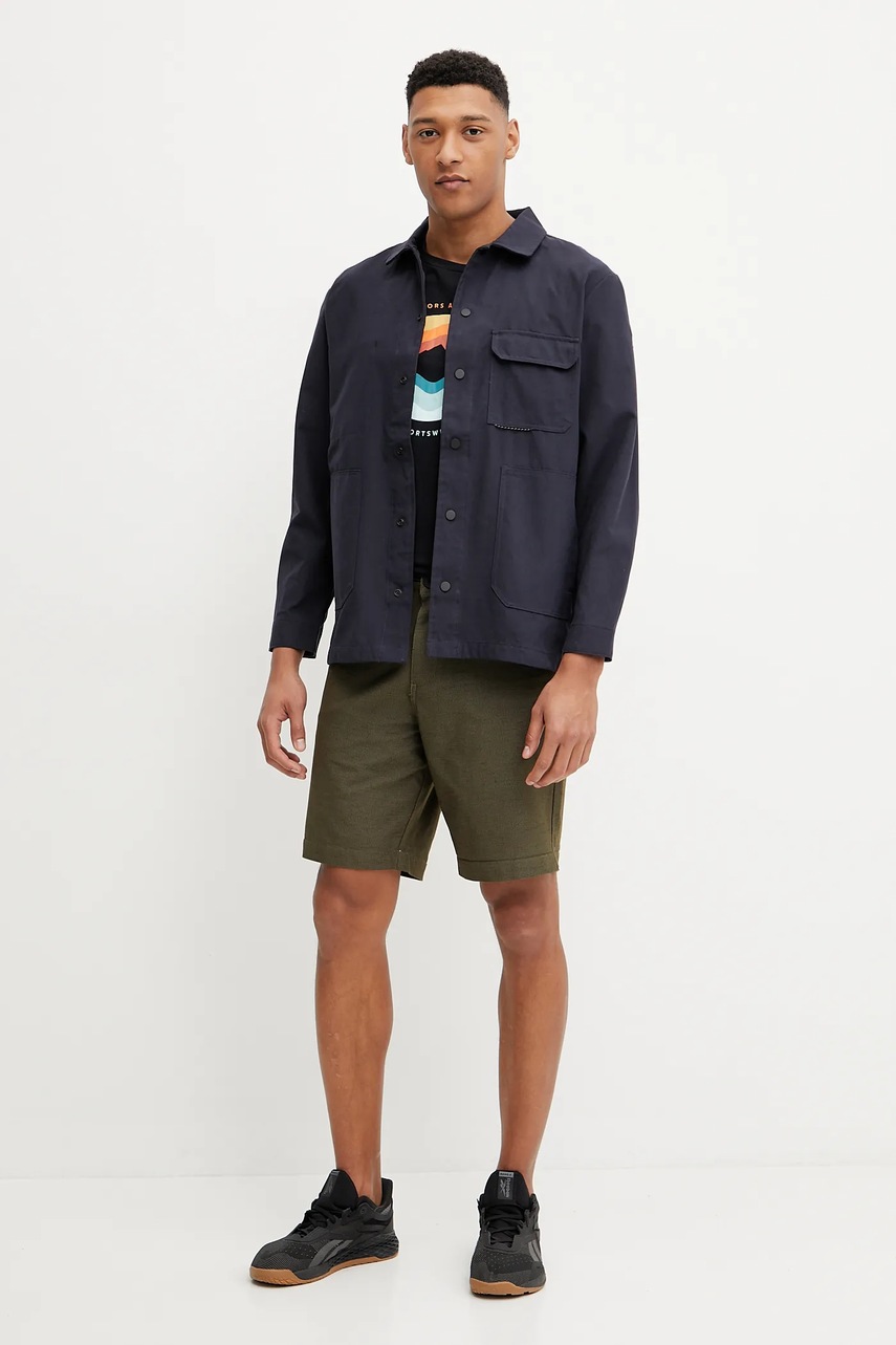 Куртка-рубашка Jack Wolfskin Terracade Overshirt цвет синий переходная A63865