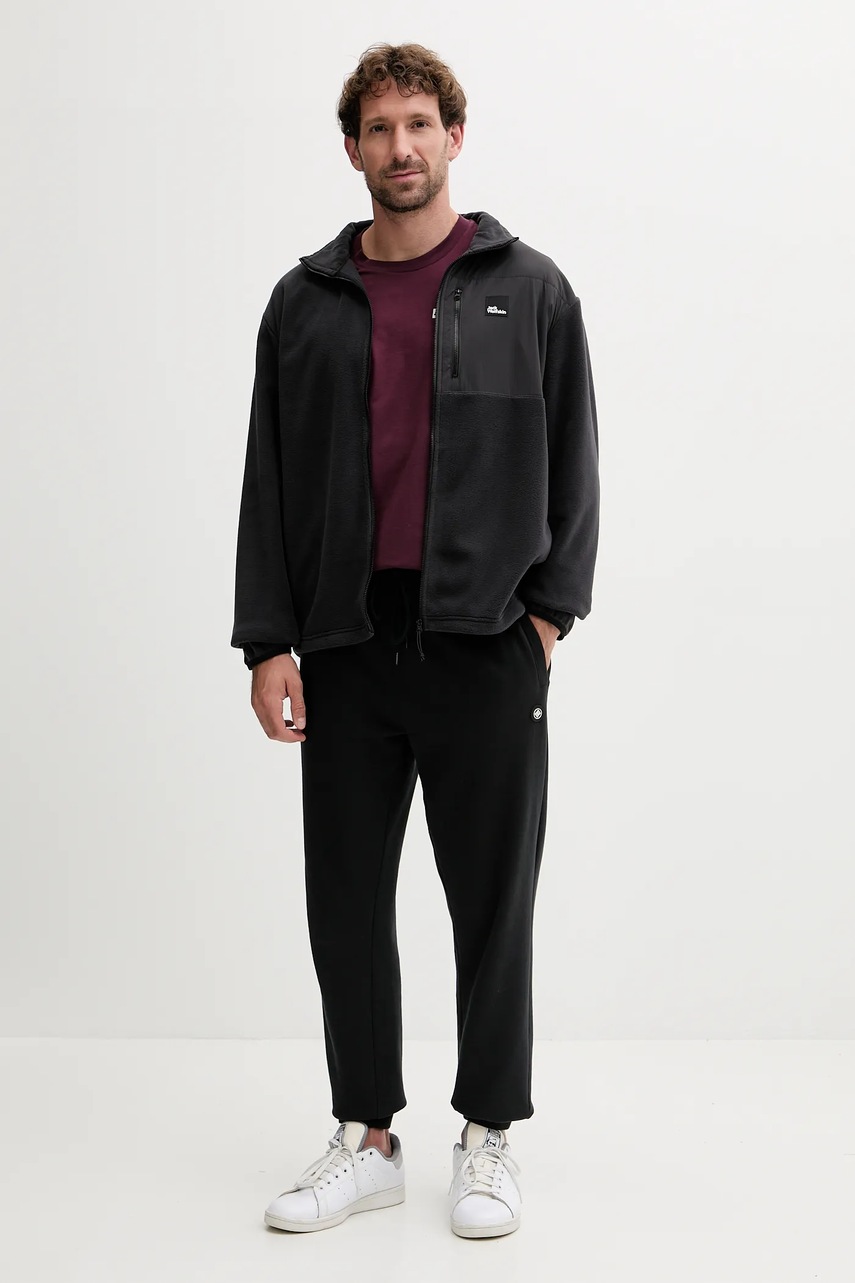 Кофта Jack Wolfskin Sumetro цвет синий однотонная A64108