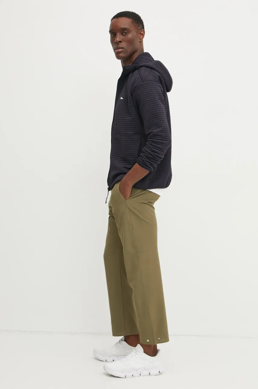 Кофта Jack Wolfskin Mogari мужская цвет синий с капюшоном однотонная A63849 Кофта Jack Wolfskin Mogari мужская цвет синий с капюшоном однотонная A63849