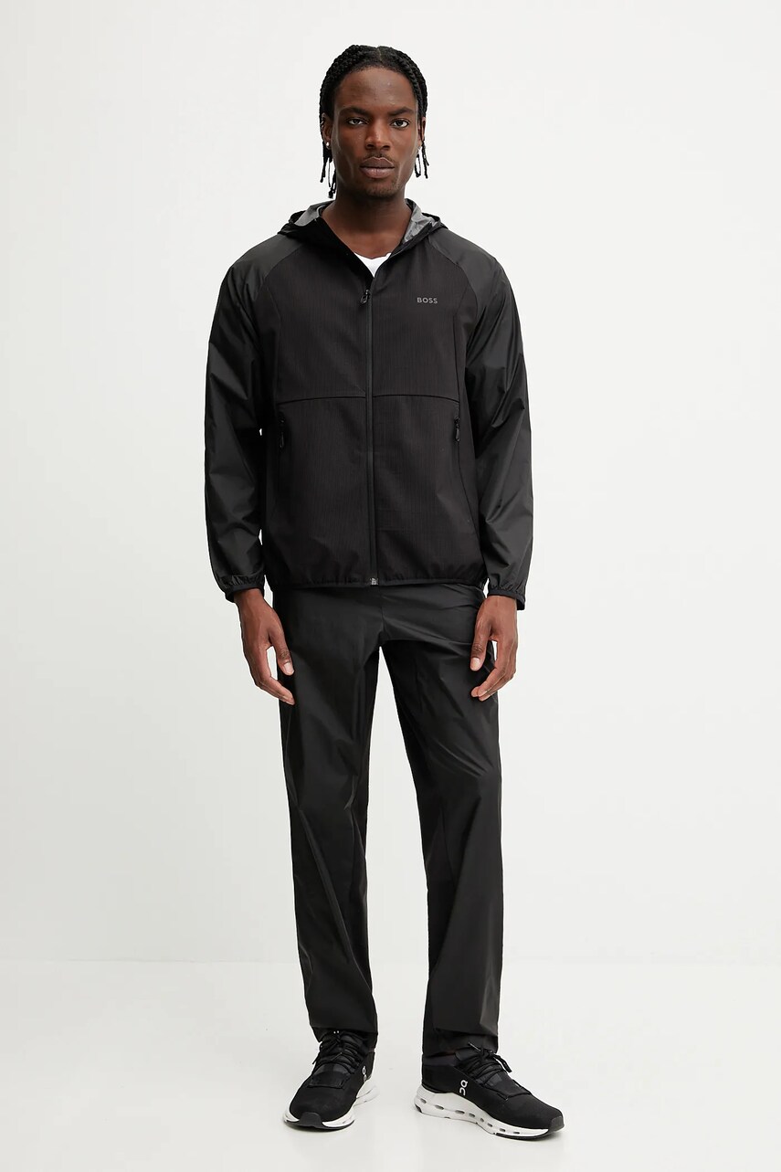 BOSS Green trening culoarea negru, 50533765