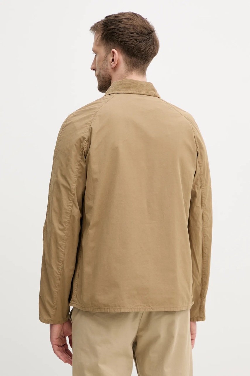 Barbour pamut kabát Tracker Casual zöld, átmeneti, MCA0978 termék 2. képe