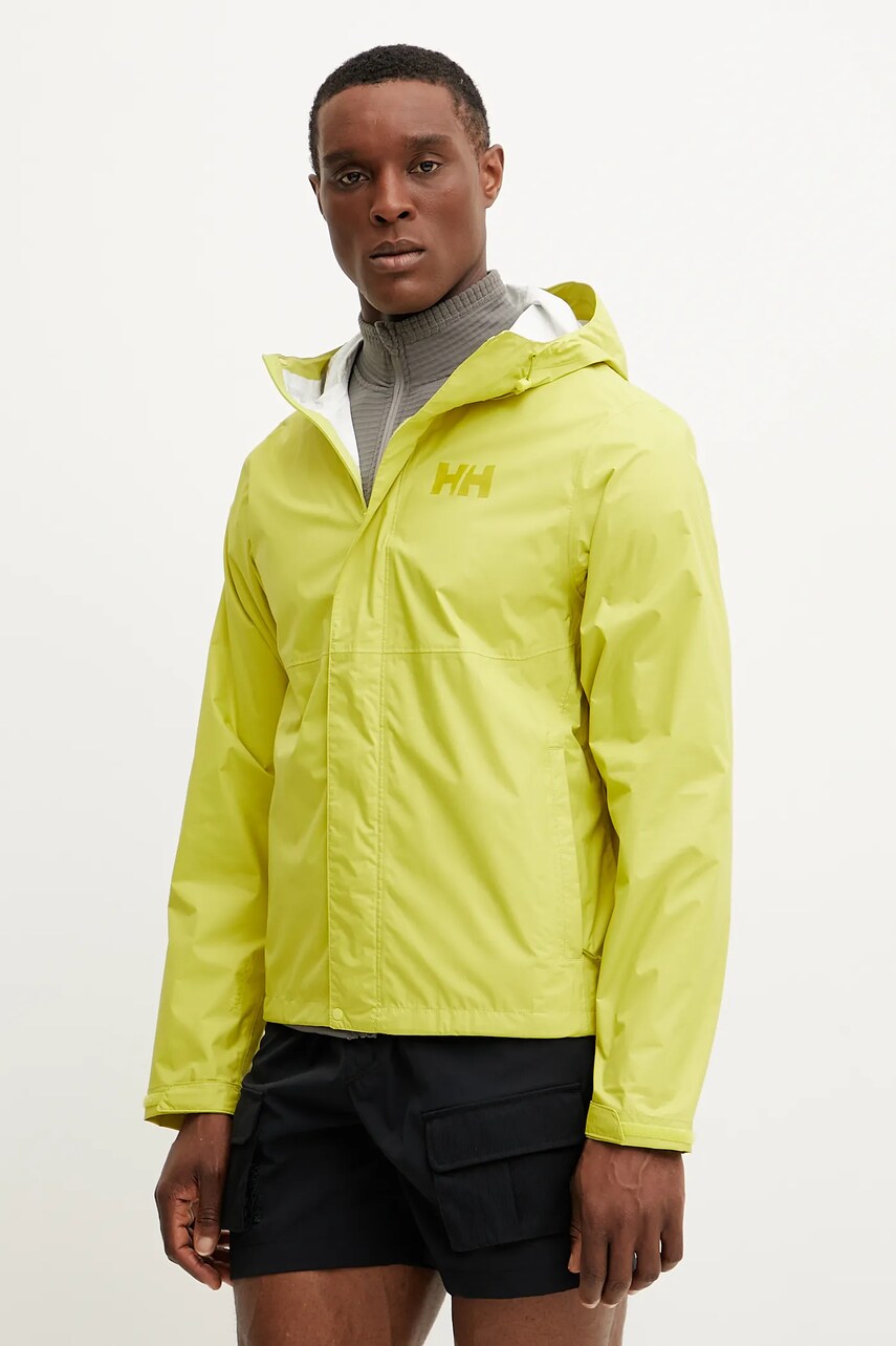 Helly Hansen jacheta de exterior Loke culoarea galben, 63396