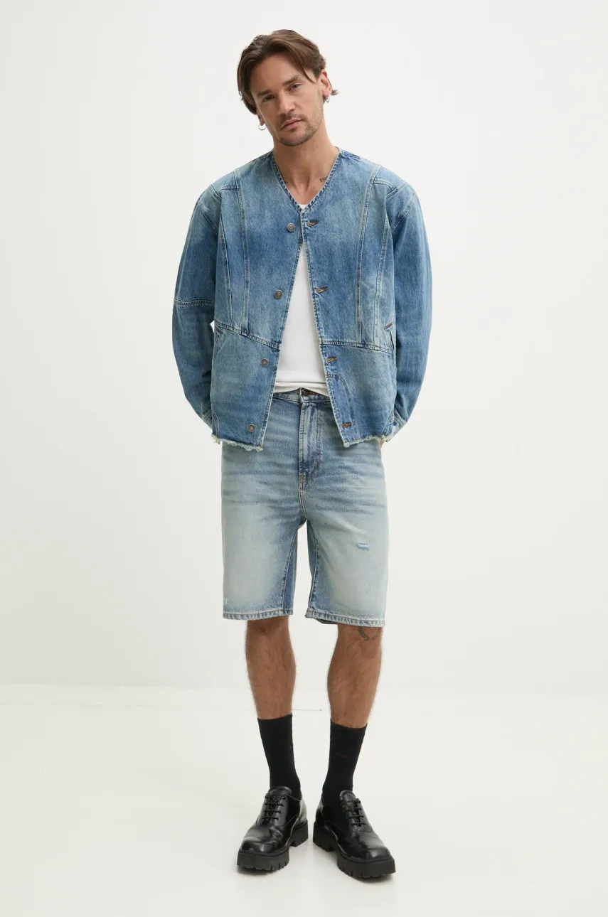 Джинсовая куртка Desigual TOULOUSE переходная oversize 25SMED03 Джинсовая куртка Desigual TOULOUSE переходная oversize 25SMED03