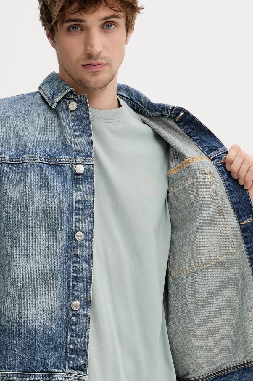 Džínová bunda Samsoe Samsoe SAWESLEY (obrázek 6)