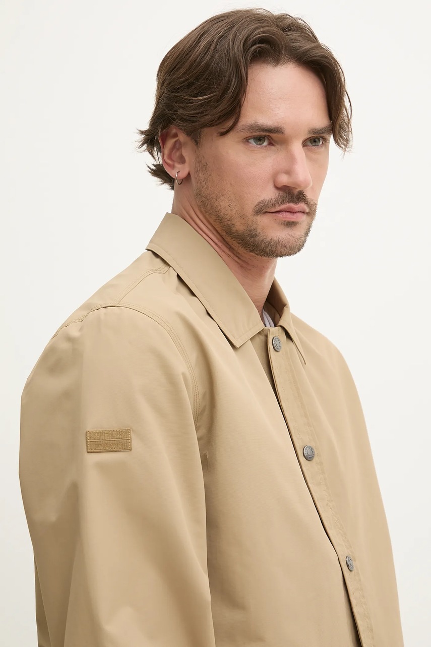 Μπουφάν Superdry χρώμα: πράσινο, M5012152A-8TU φωτογραφία