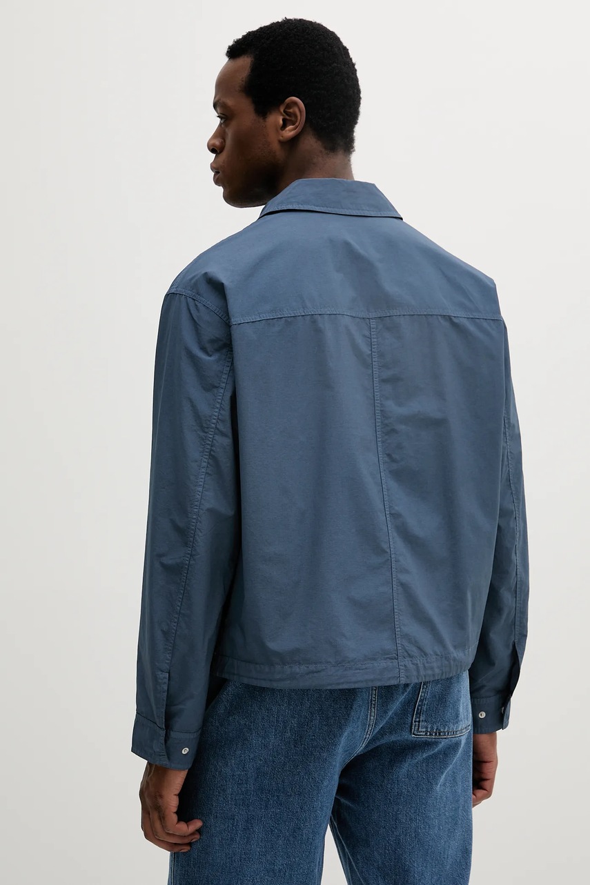 Μπουφάν Calvin Klein Jeans χρώμα: μπλε, J30J327255 φωτογραφία