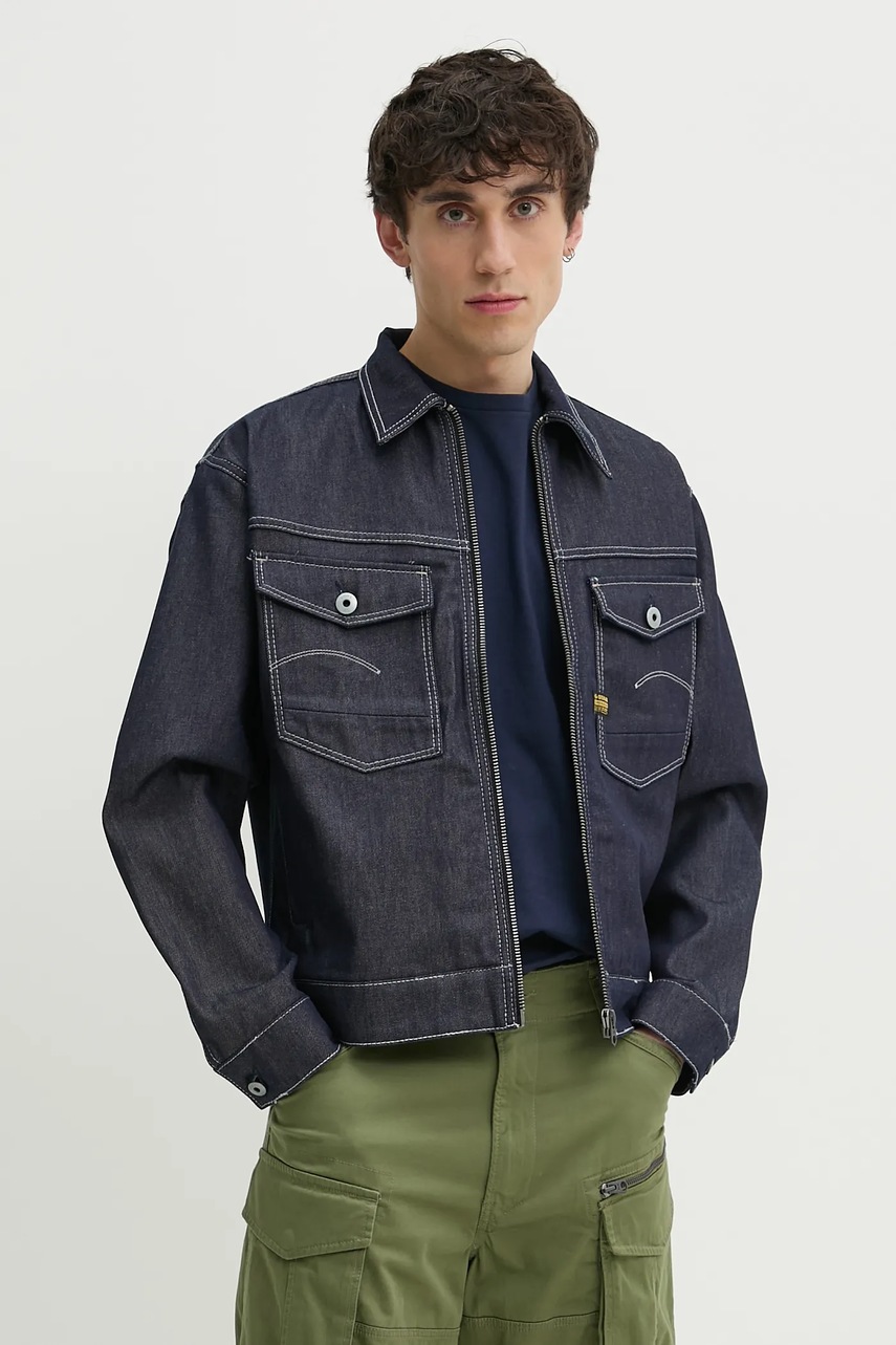 G-Star farmerdzseki sötétkék, átmeneti, oversize, D26128-D956 termék 2. képe