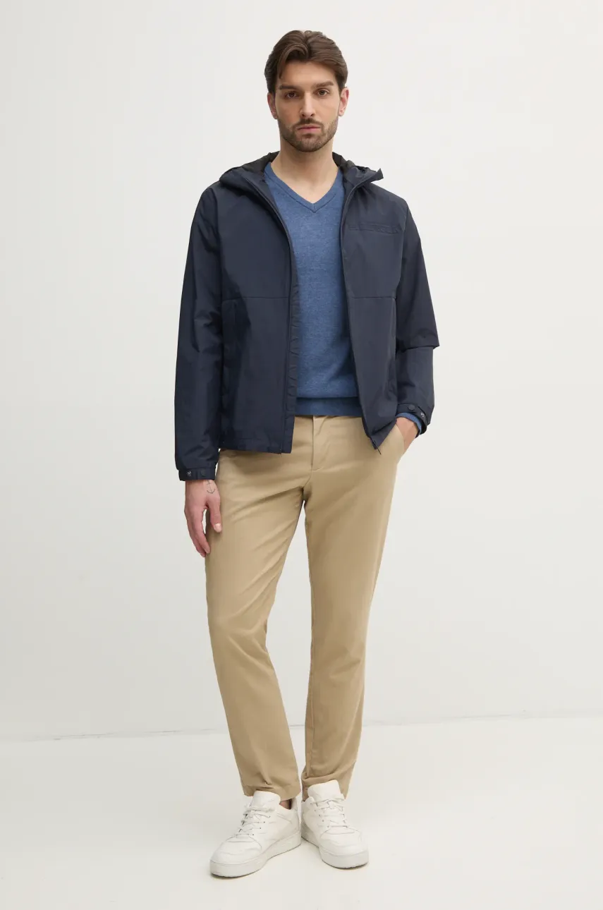 Куртка Tommy Hilfiger мужская цвет синий переходная MW0MW38905 Куртка Tommy Hilfiger мужская цвет синий переходная MW0MW38905