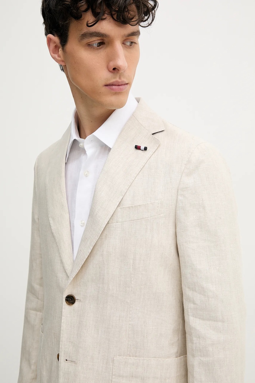 Ľanové sako Tommy Hilfiger