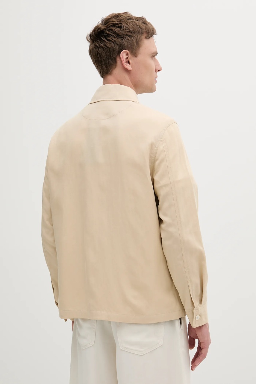 Bunda se lněnou směsí Marciano by Guess (obrázek 3)