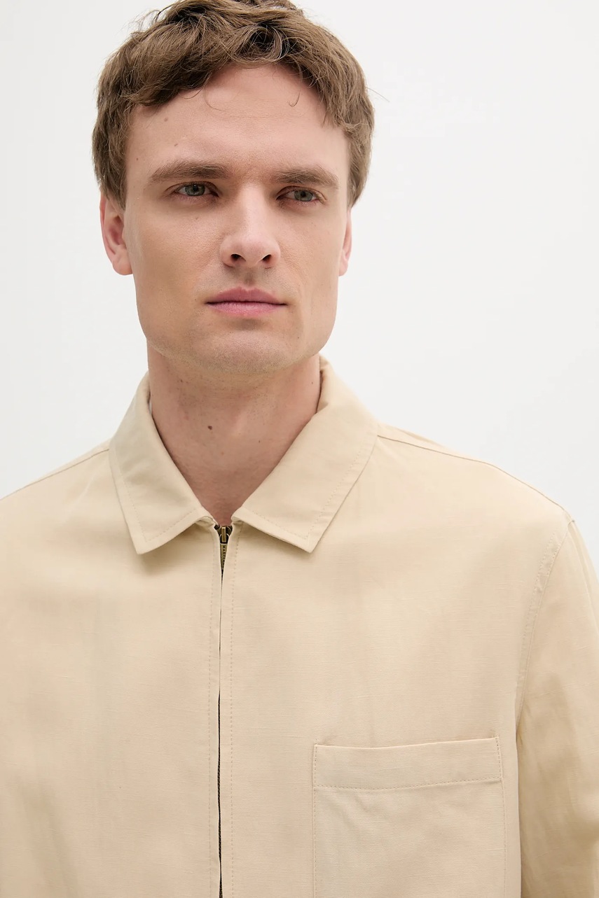 Bunda se lněnou směsí Marciano by Guess (obrázek 5)