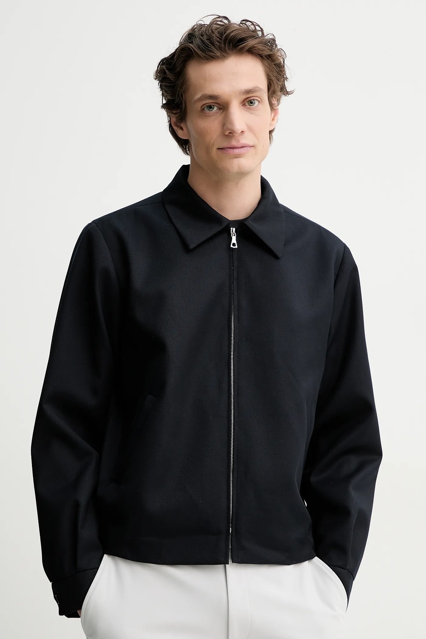 Μπουφάν από μίγμα μαλλιού Sunflower χρώμα: ναυτικό μπλε, 4173. φωτογραφία