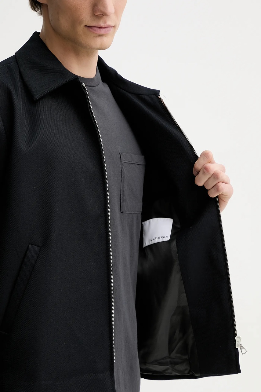 Μπουφάν από μίγμα μαλλιού Sunflower χρώμα: ναυτικό μπλε, 4173. φωτογραφία