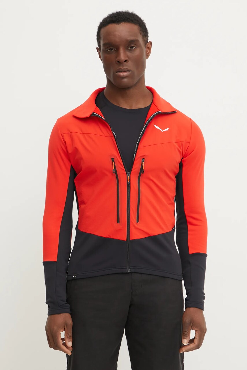 Salewa jachetă de exterior Ortles culoarea roșu, 00.0000028724
