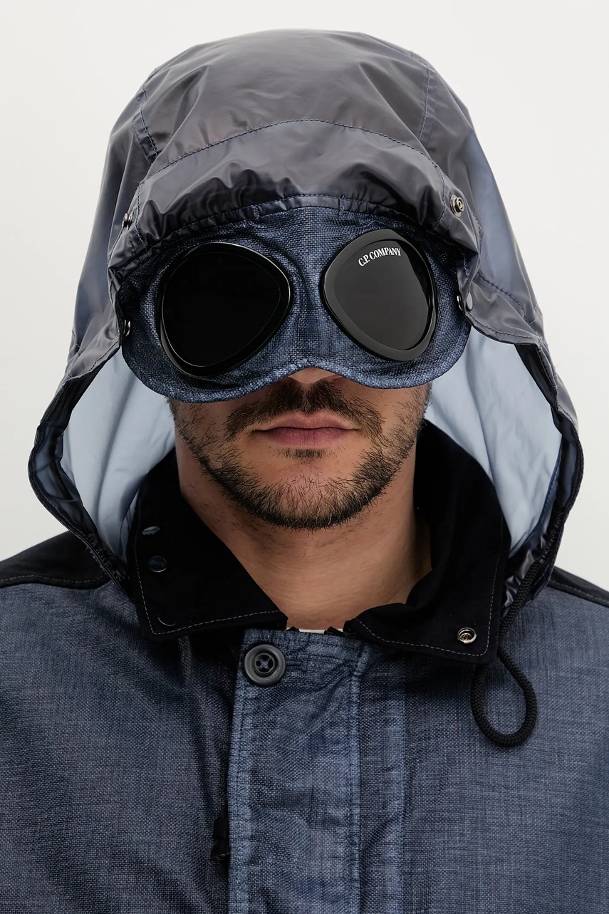 Μπουφάν C.P. Company χρώμα: ναυτικό μπλε, 18CMOW224A110318G φωτογραφία