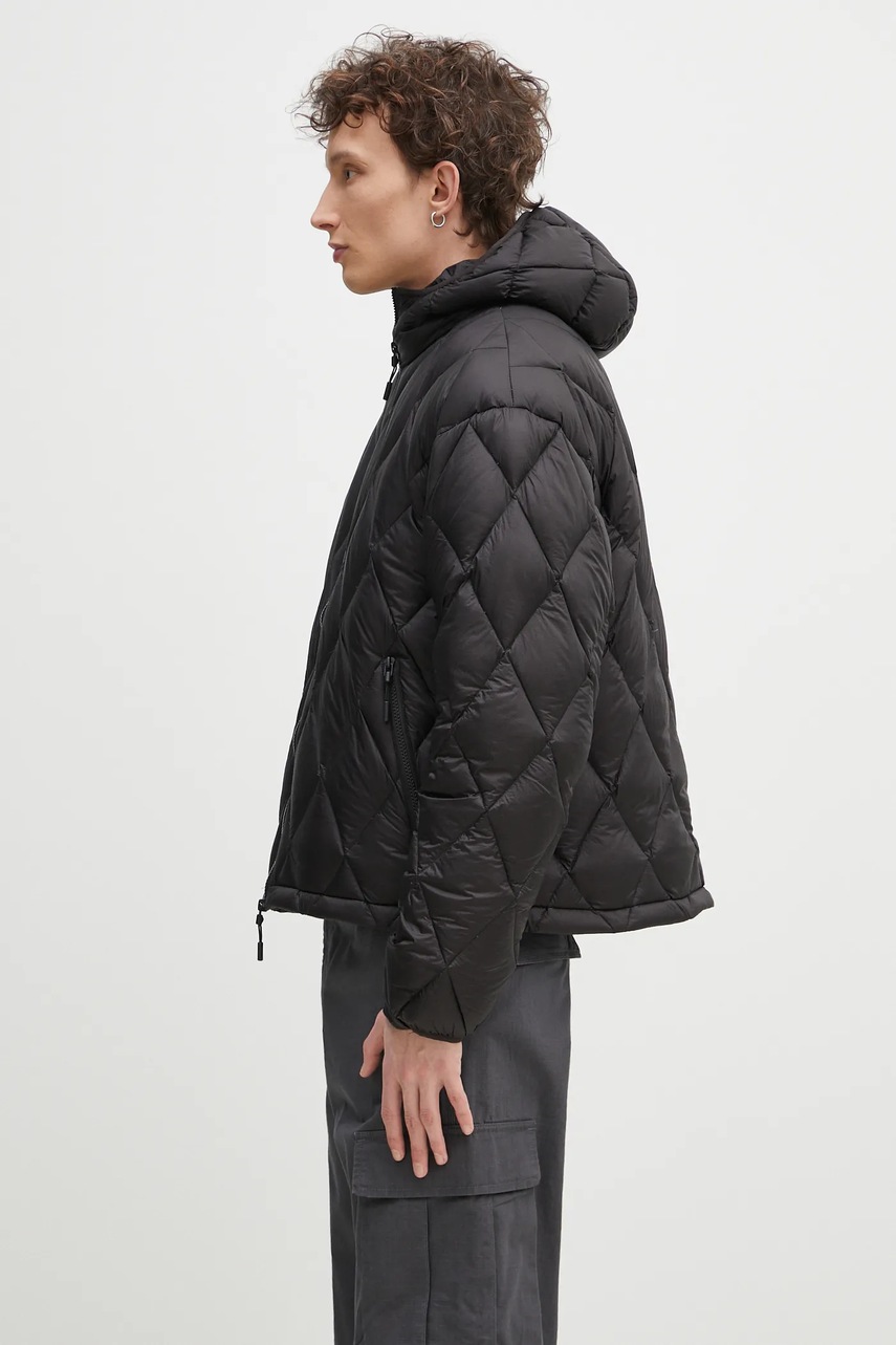 Пуховая куртка MKI MIYUKI ZOKU Translucent Diamond Bubble цвет чёрный зимняя TRANSLUCENT.DIAMOND.BL