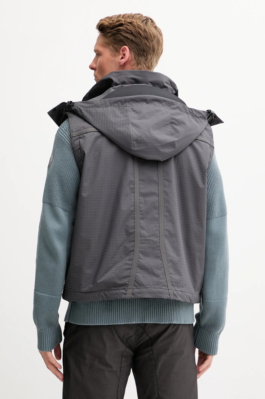 Μπουφάν Napapijri A-Tusco χρώμα: γκρι, NP0A4INCH981 φωτογραφία