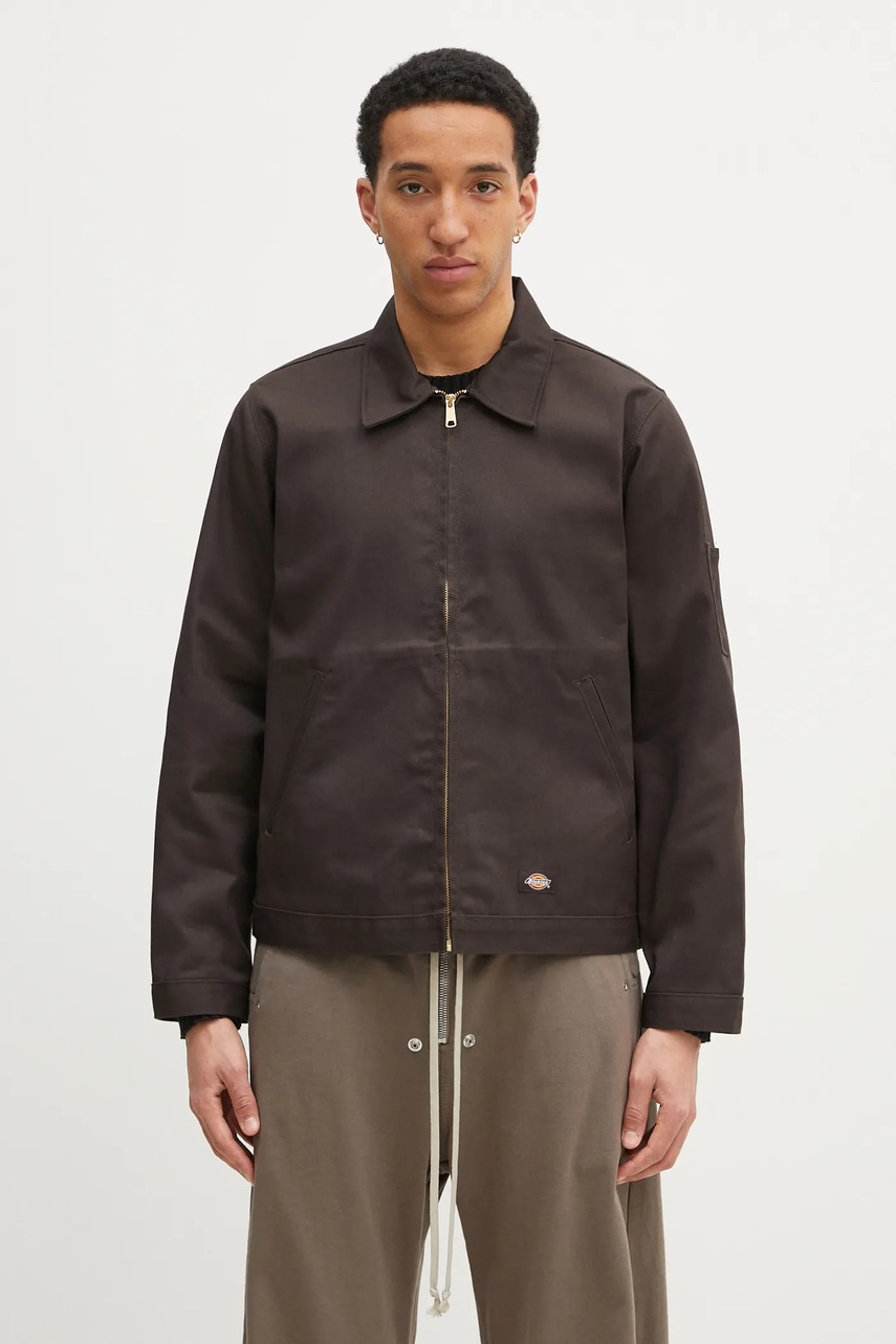 Dickies geaca M Unlined Eisenhower Jacket Rec Dark Brown