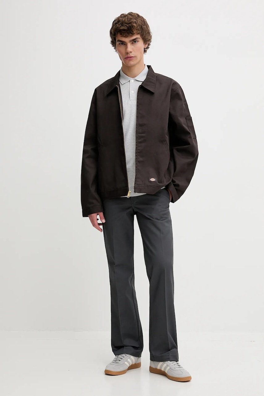 Куртка Dickies M Unlined Eisenhower Jacket Rec Dark Brown цвет коричневый переходная DK0A4Y6UDBX1 Куртка Dickies M Unlined Eisenhower Jacket Rec Dark Brown цвет коричневый переходная DK0A4Y6UDBX1