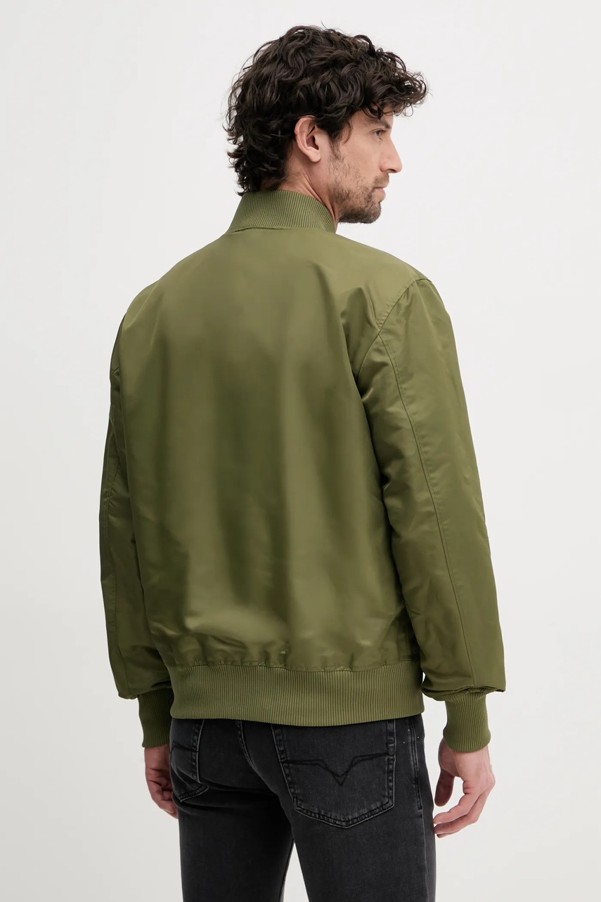 Αναστρέψιμο μπουφάν bomber MACKAGE χρώμα: μαύρο, EASTON.SA φωτογραφία