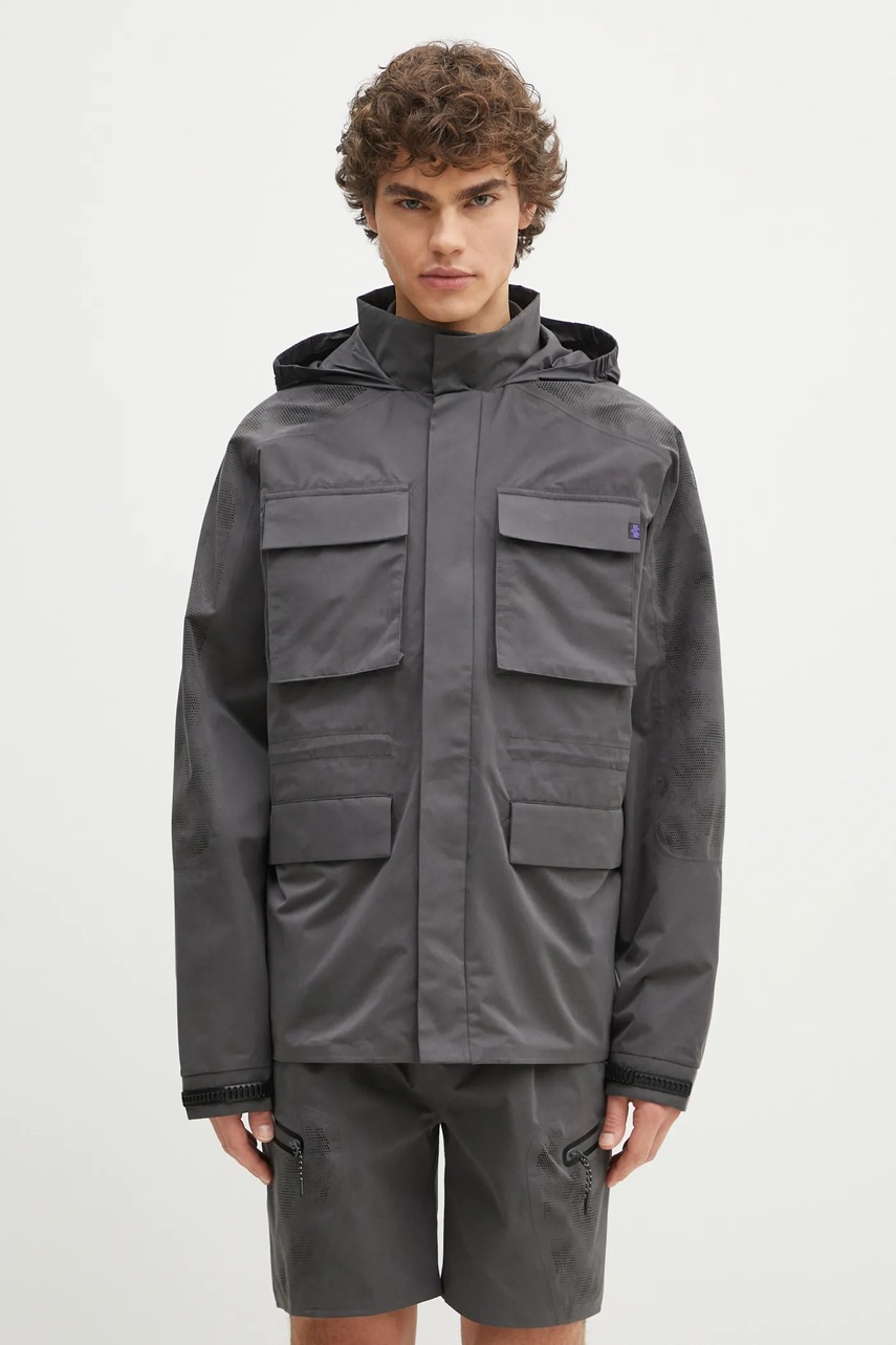 Bunda Alpha Industries M-65 Laser Cut Field Coat šedá barva, přechodná, oversize, 756119.747