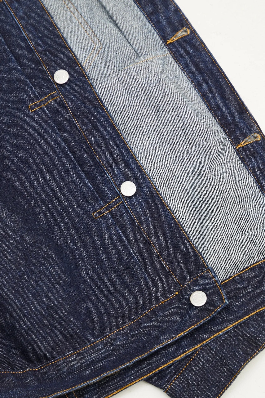 Τζιν μπουφάν Billionaire Boys Club Script Logo Denim Jacket φωτογραφία