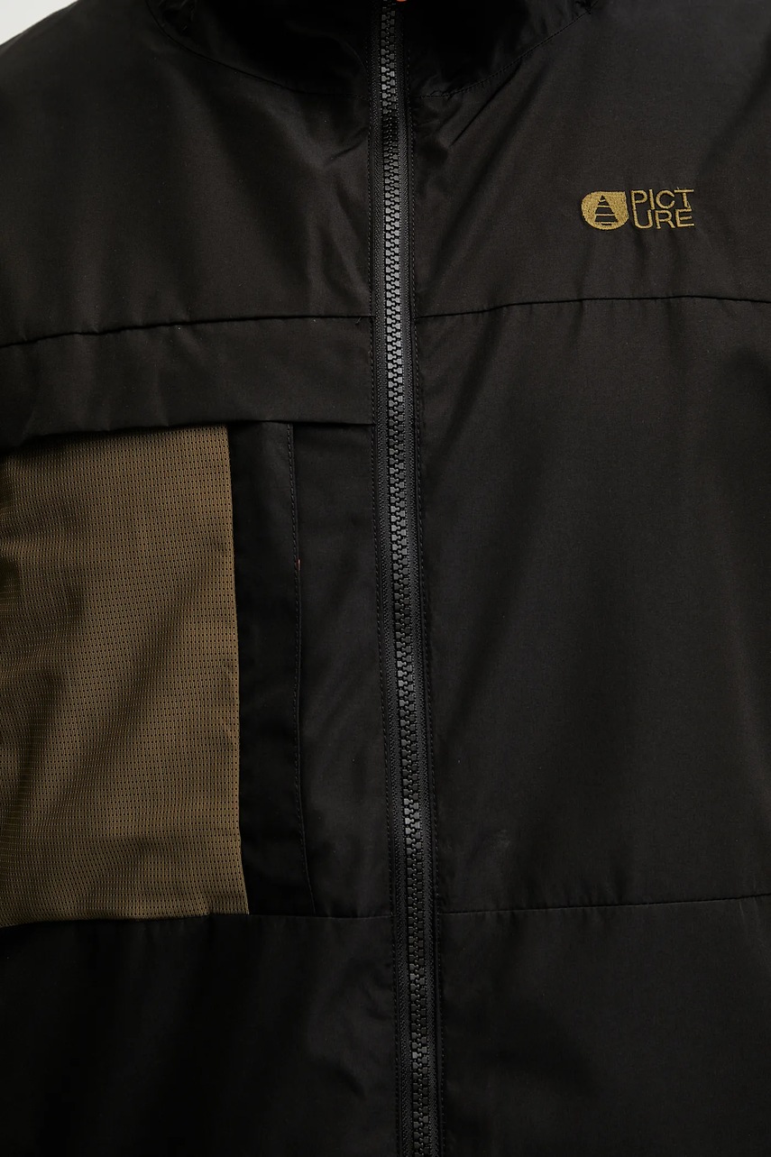 Μπουφάν Picture Stall χρώμα: μαύρο, MVT0555 φωτογραφία