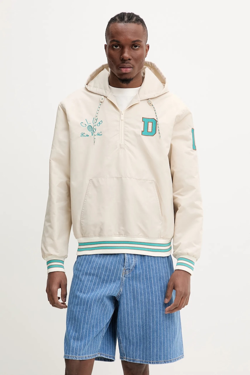 Drôle de Monsieur geaca La Veste DrUle Sport culoarea bej, de tranzitie, oversize, G-JT217-PA014-MT