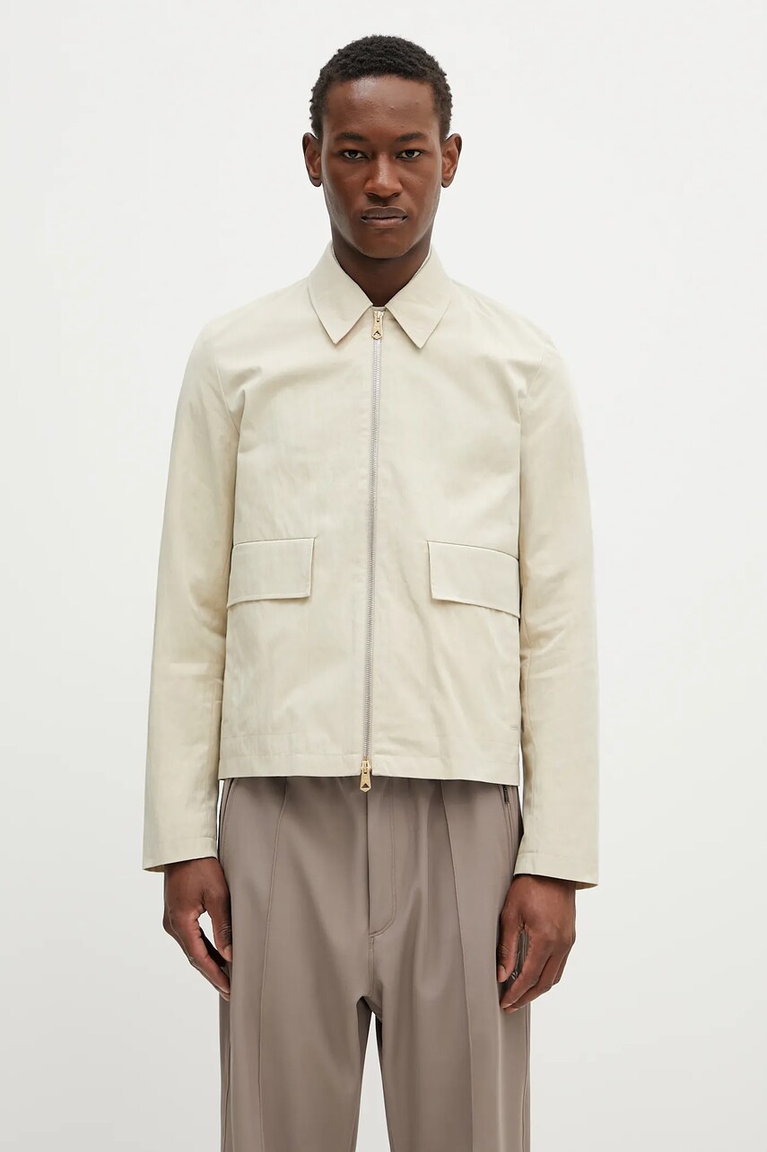 Paul Smith geaca culoarea bej, de tranzitie, M1R-031Z-P02637