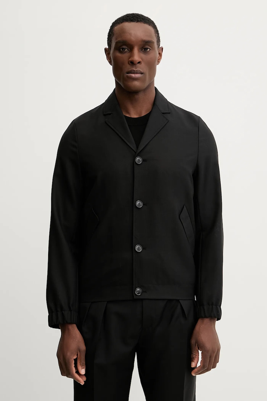Paul Smith sacou de lână culoarea negru, M1R-440Z-P00108
