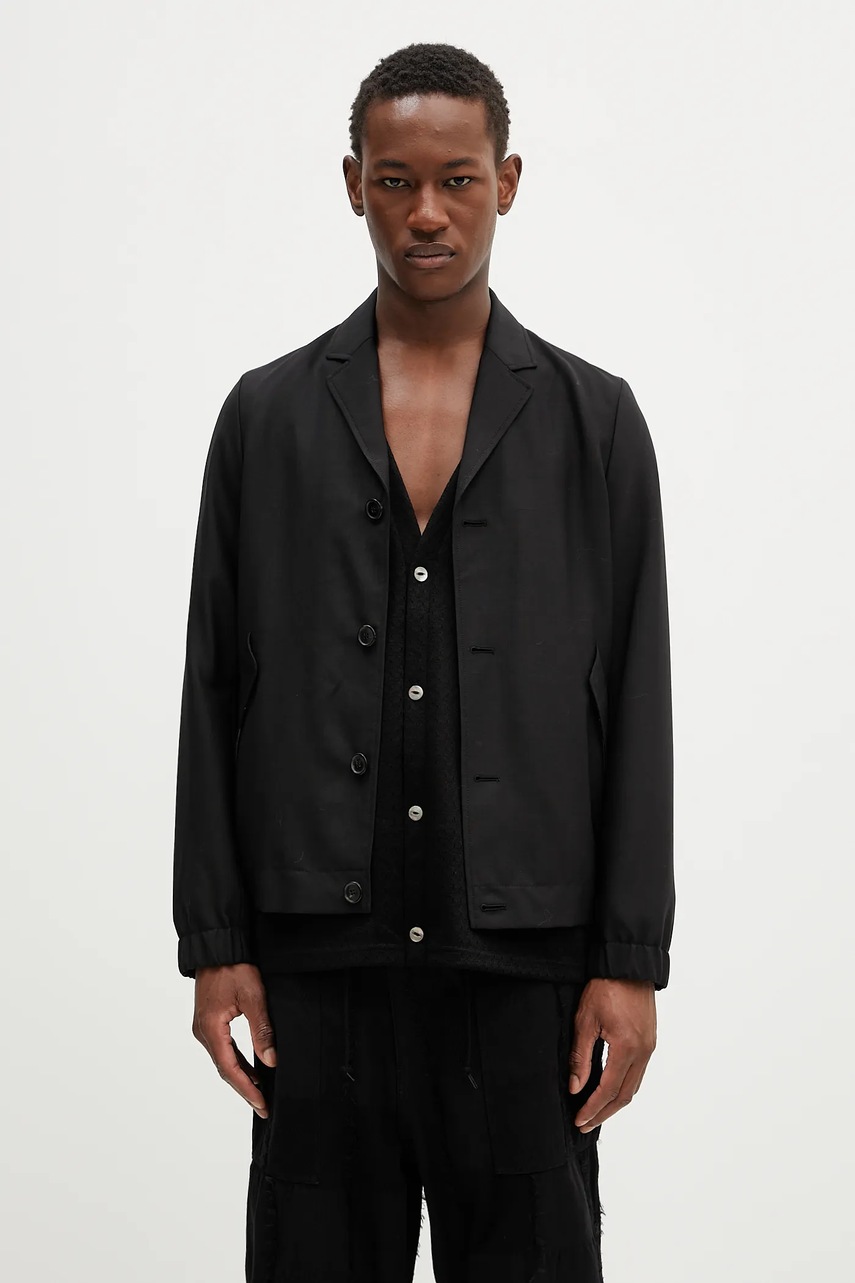 Vlněné sako Paul Smith pánské, černá barva, M1R-440Z-P00108