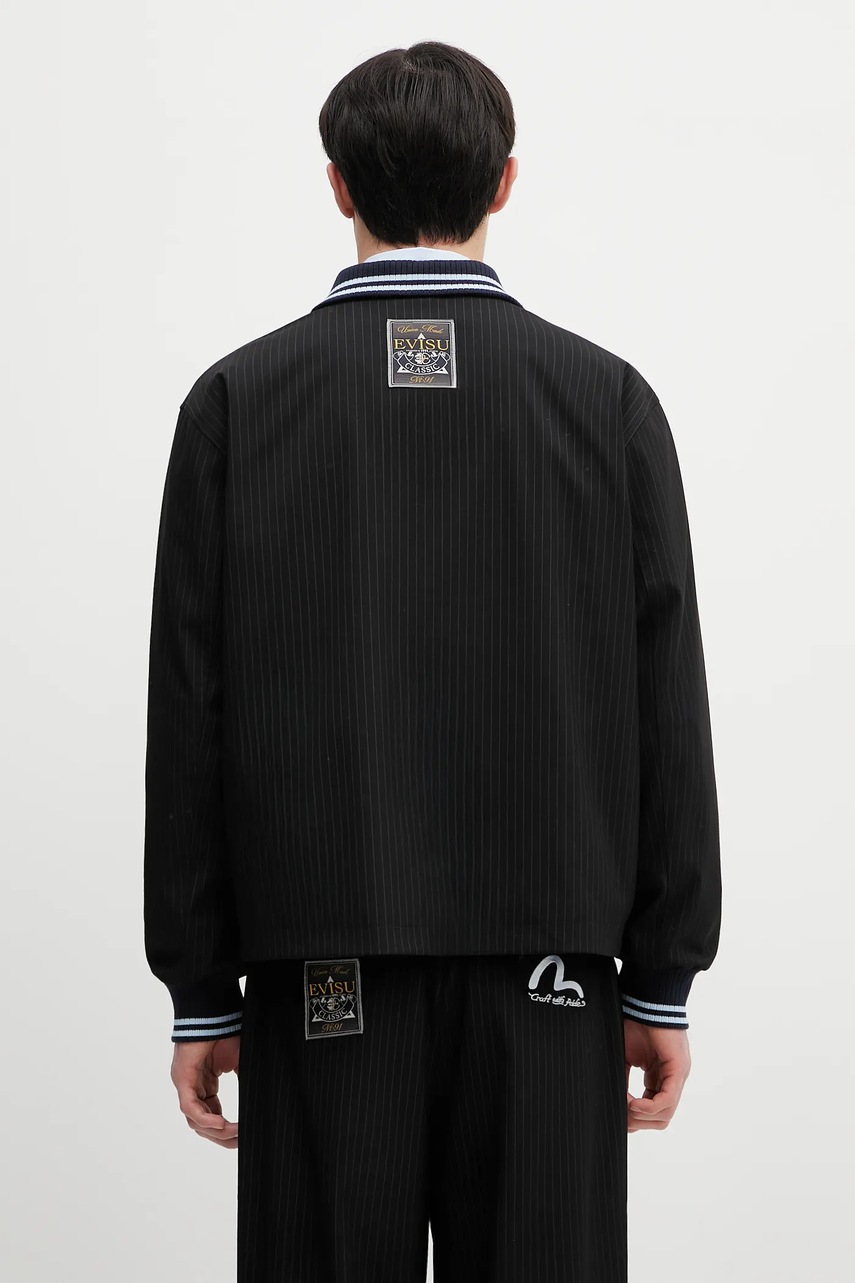 Bunda Evisu Flat Knit Collar Coach