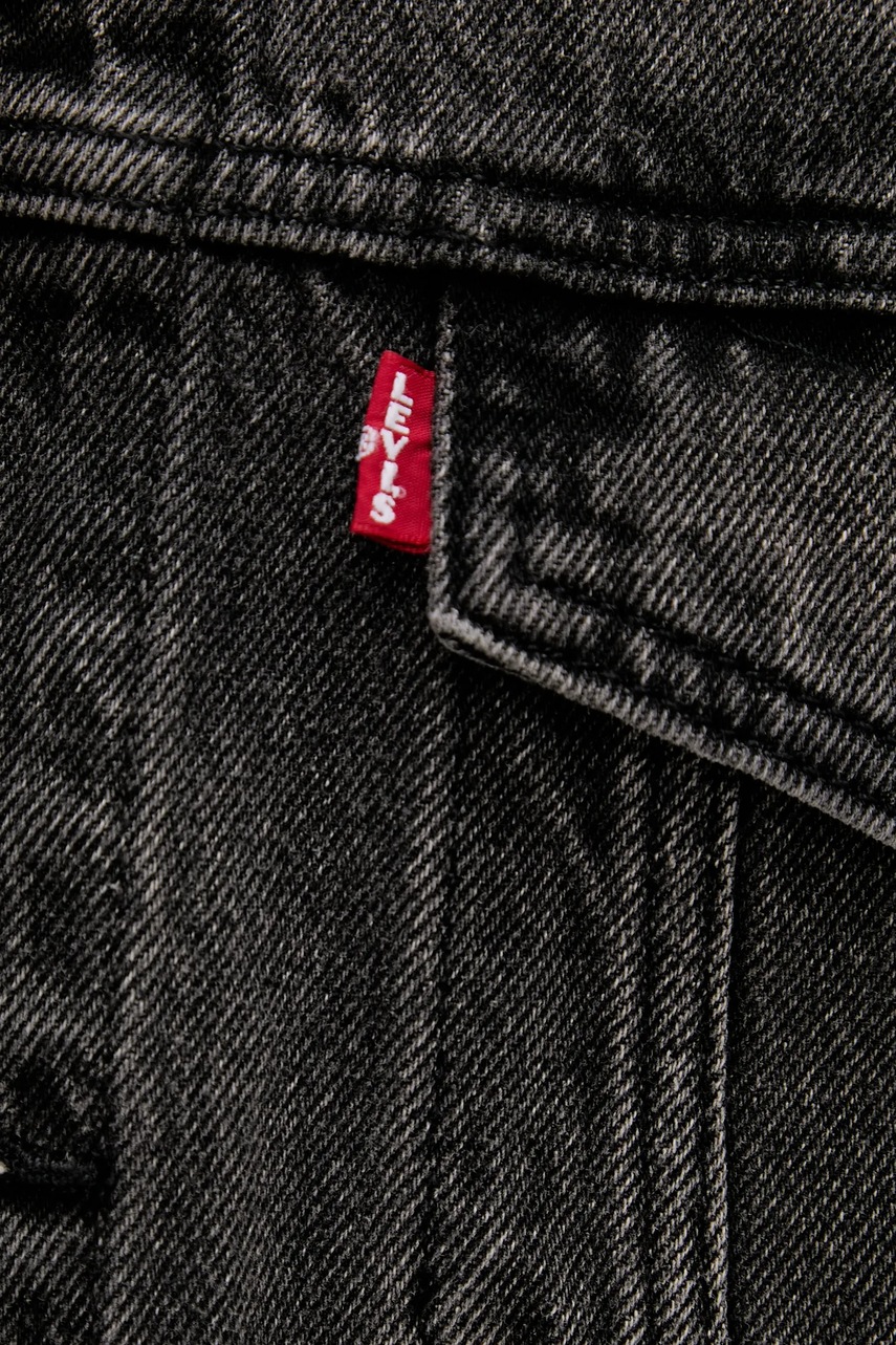 Džínová vesta Levi's RELAXED TRUCKER VEST (obrázek 6)