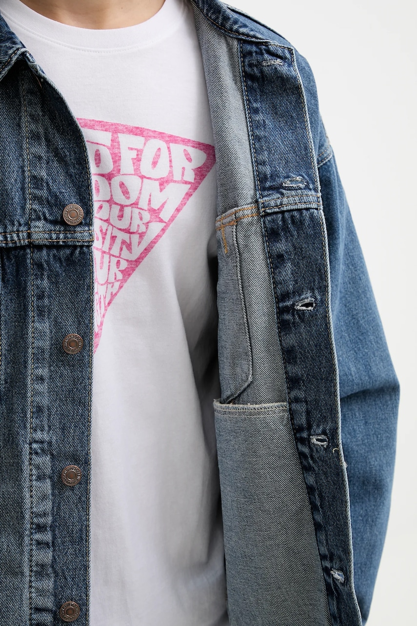 Rifľová bunda Levi's PRIDE ONE FAMILY TRUCKER