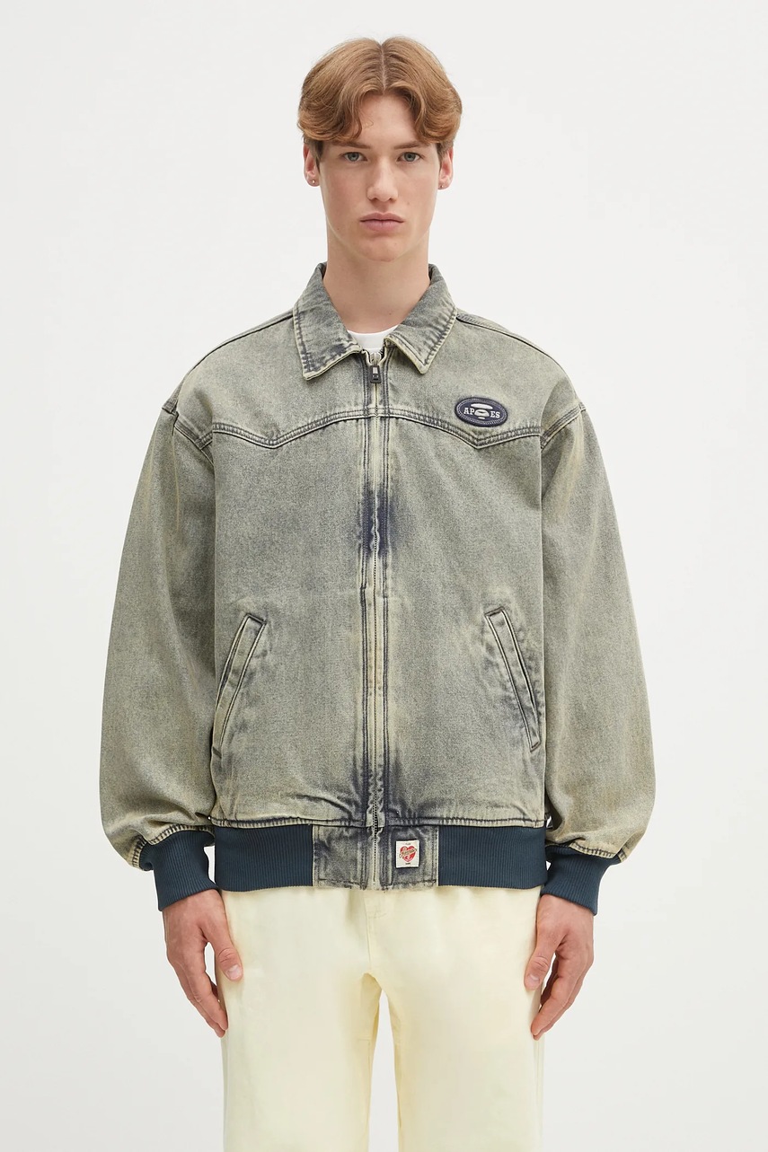 AAPE geacă jeans Main Light Weight de tranzitie, AAPLJM7706XAO