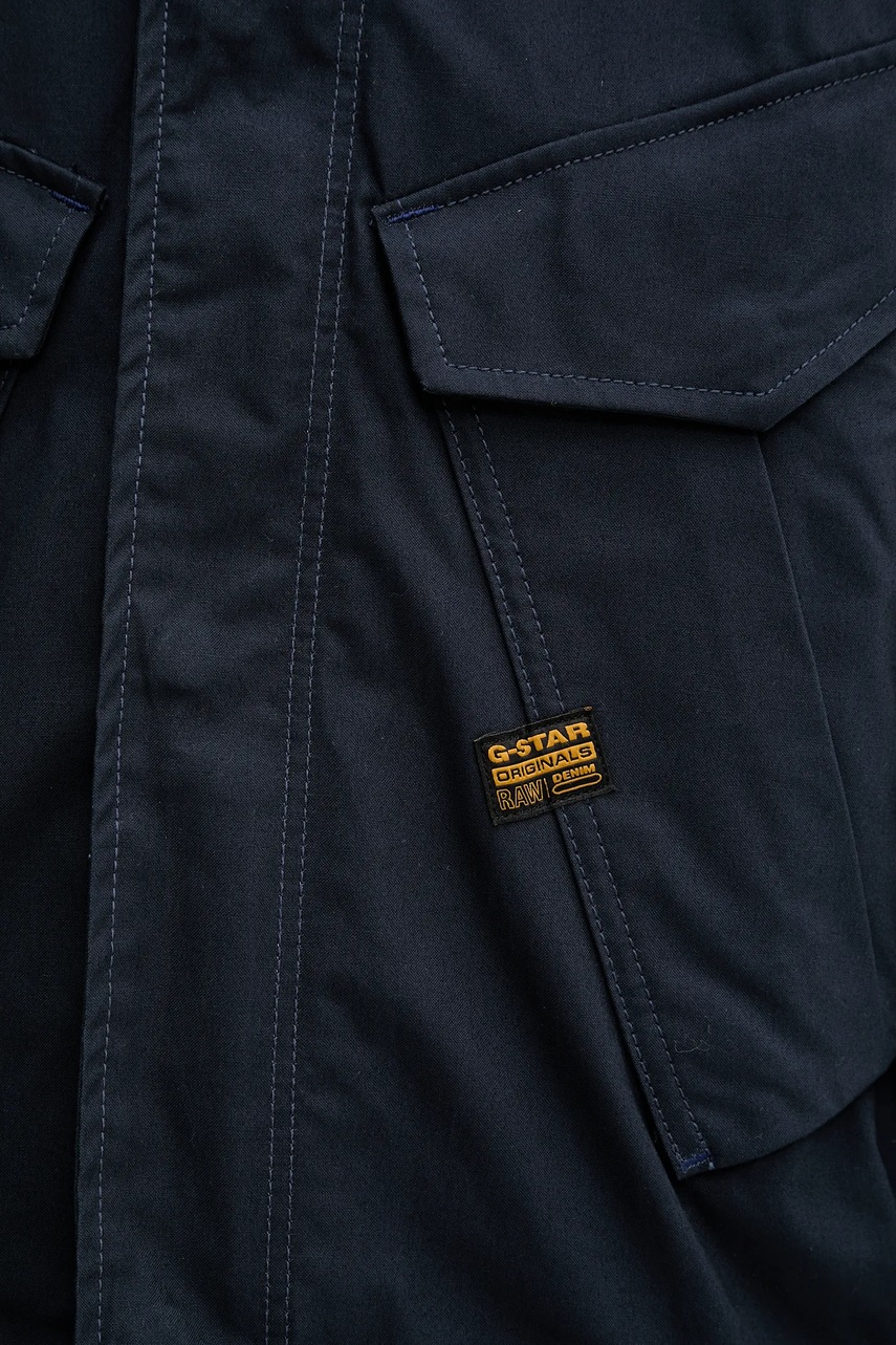 Βαμβακερό μπουφάν χρώμα: ναυτικό μπλε, D26192-D387 φωτογραφία