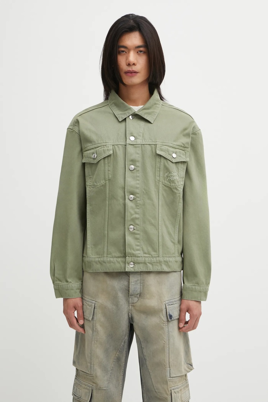 Maison Kitsuné kurtka bawełniana Trucker
