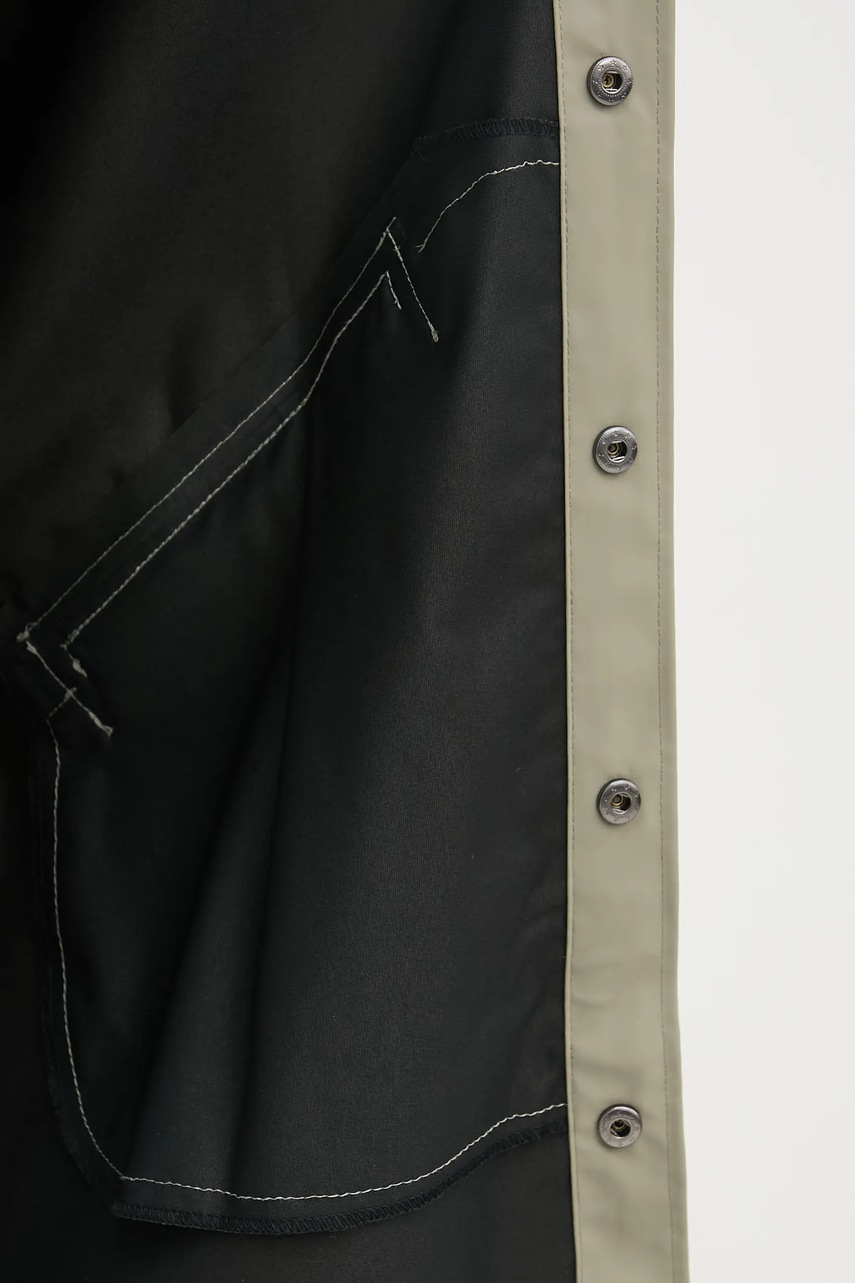 Μπουφάν Rains Long Jacket W3 χρώμα: πράσινο, 12020 φωτογραφία