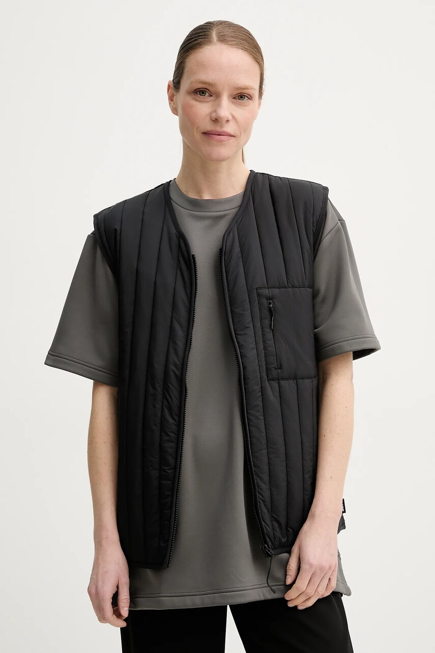 Rains vesta Banja Liner Vest T1 culoarea negru, de tranzitie, 21660