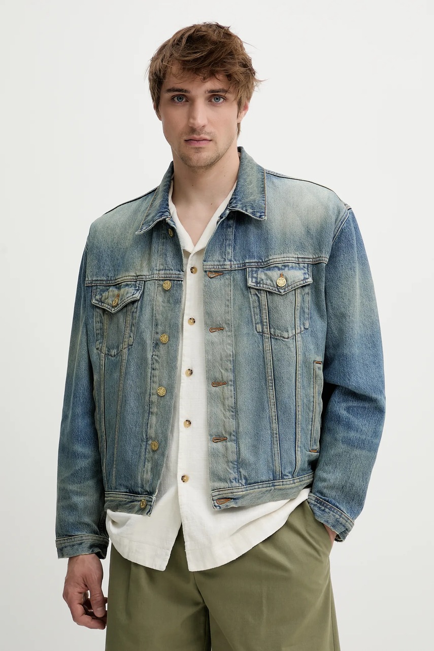 Джинсовая куртка Won Hundred переходная oversize 3569-15028