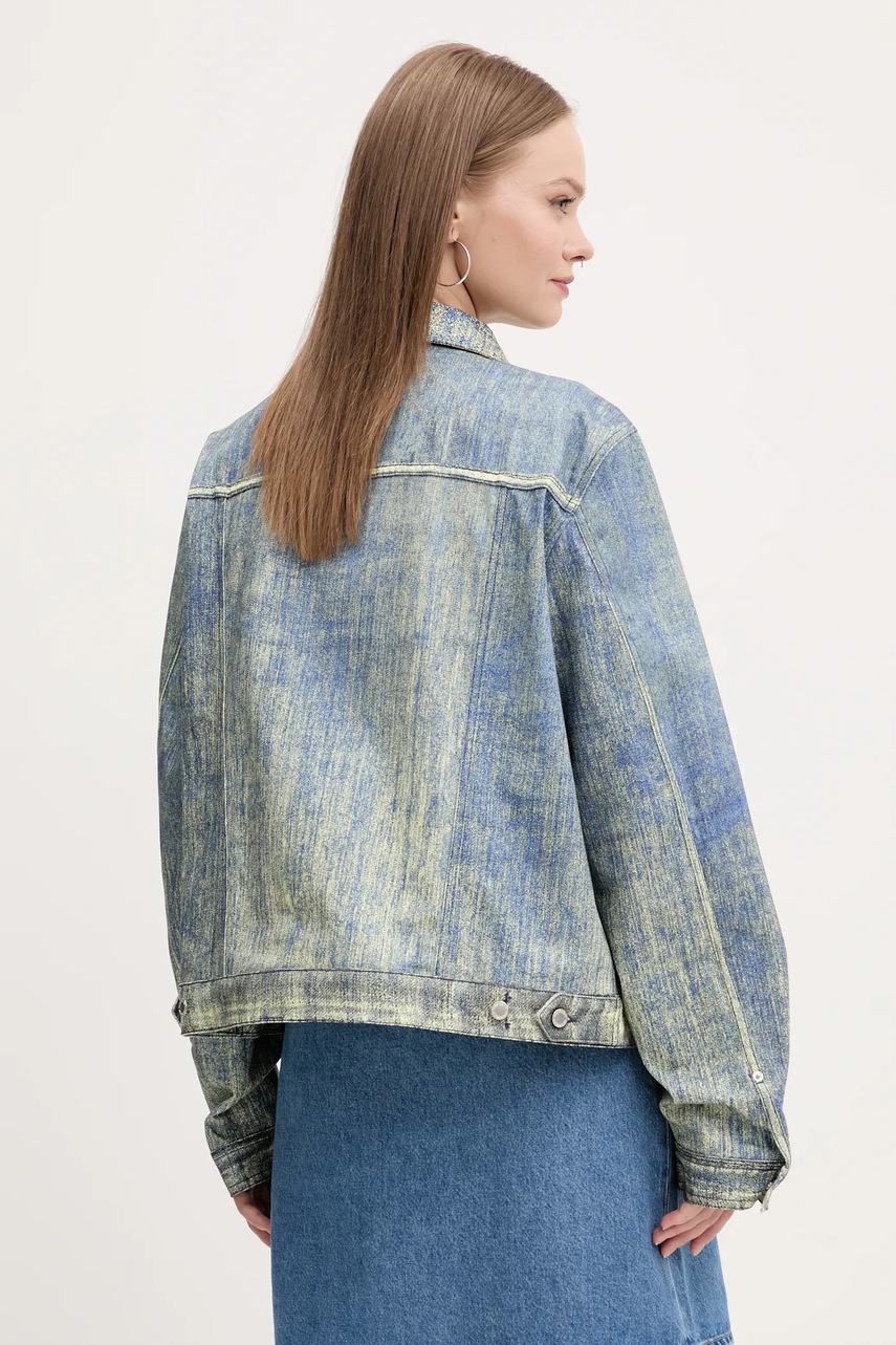 Μπουφάν CAMPERLAB χρώμα: μπλε, AU00021.002 φωτογραφία