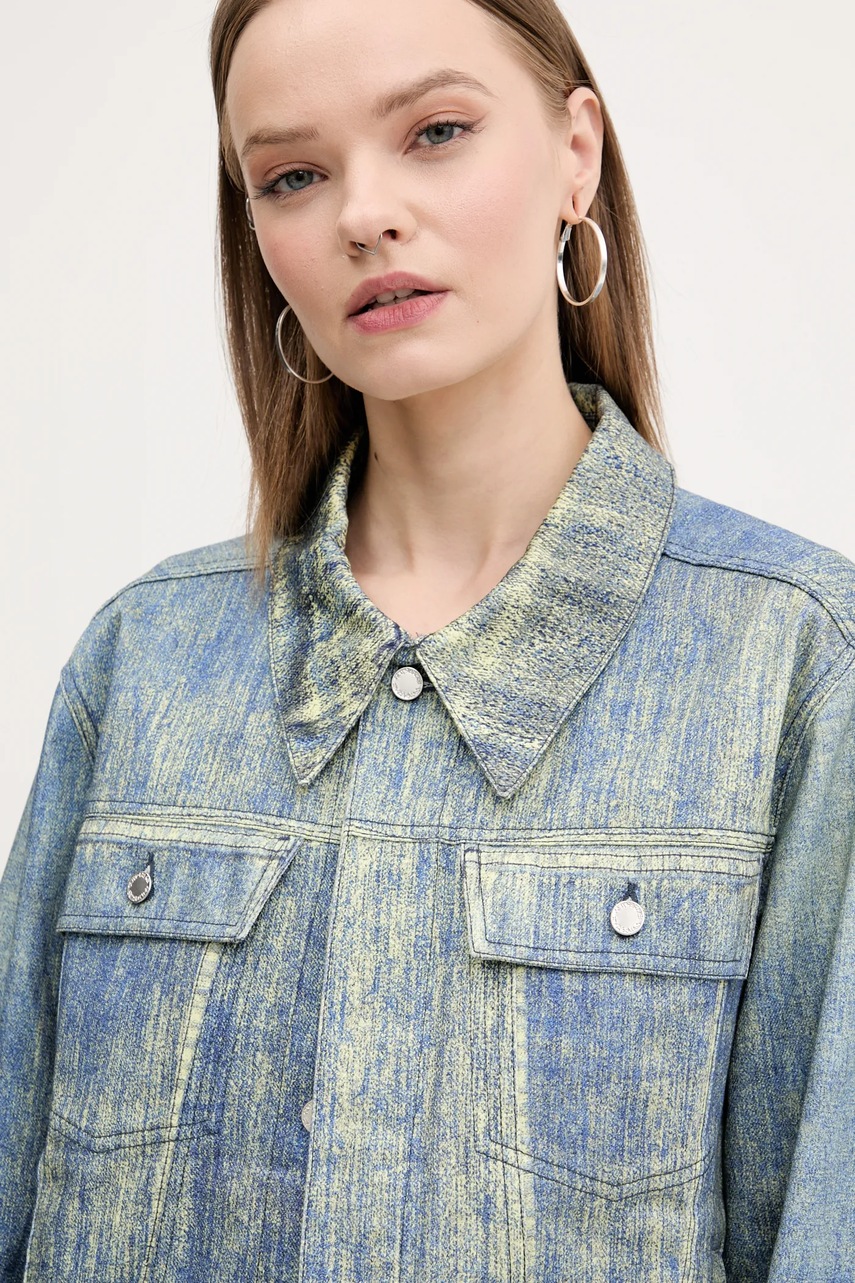 Μπουφάν CAMPERLAB χρώμα: μπλε, AU00021.002 φωτογραφία