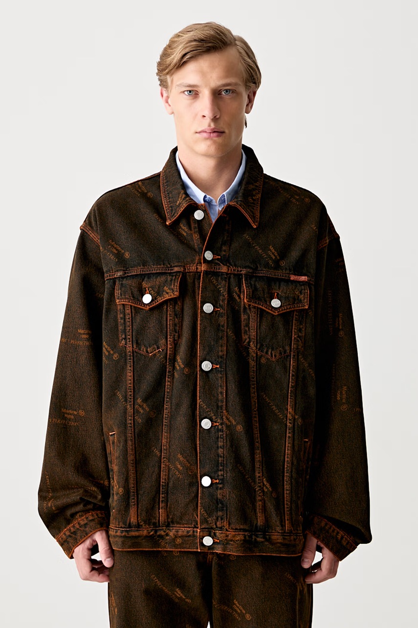 Martine Rose kurtka jeansowa Oversized Denim