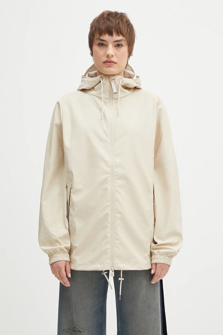 Bunda Rains Storm Breaker W3 béžová barva, přechodná, 18370.26