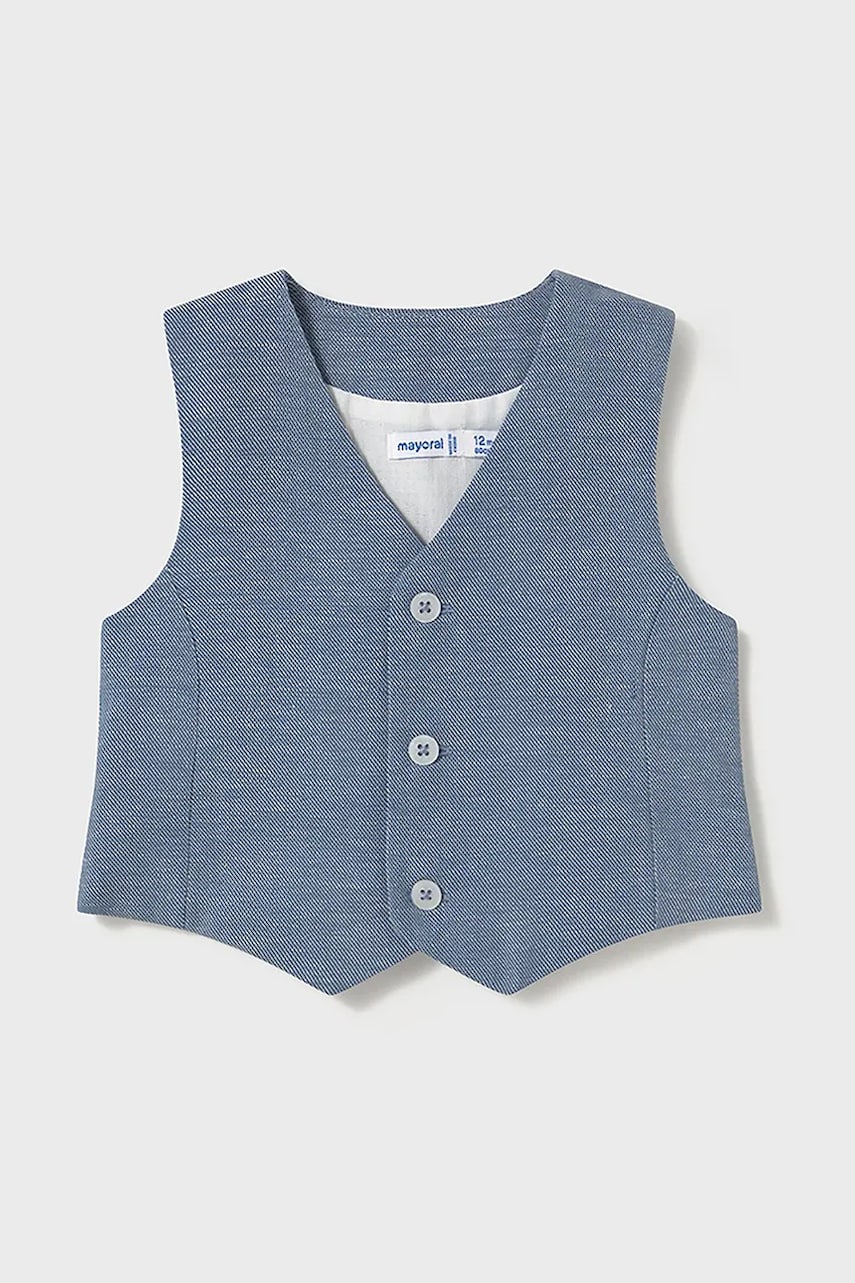 Mayoral vestă din amestec de in pentru bebeluși 1303 Mayoral vestă din amestec de in pentru bebeluși 1303